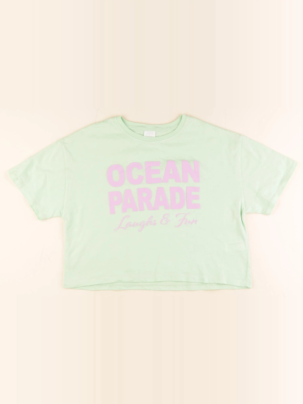 Zara - tee-shirt vert - 12/13 ans