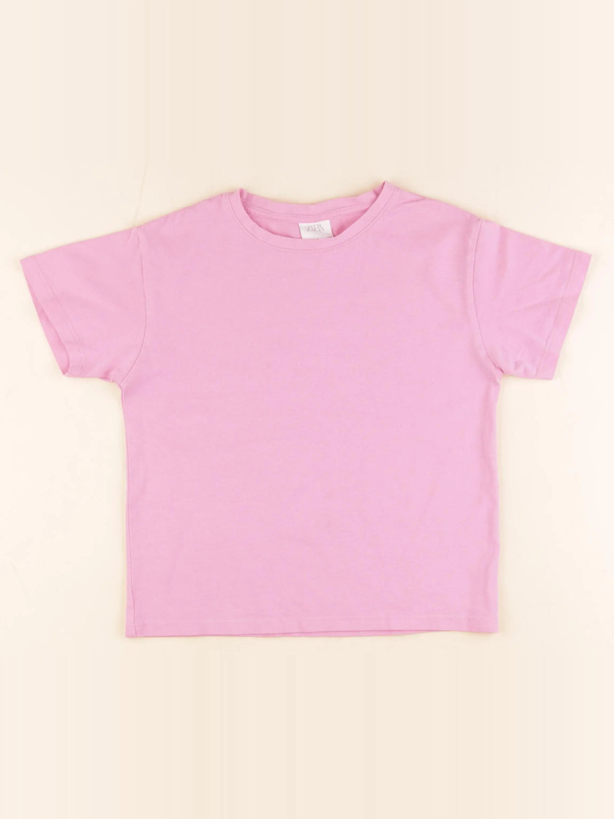 Zara - tee-shirt rose - 6/7 ans