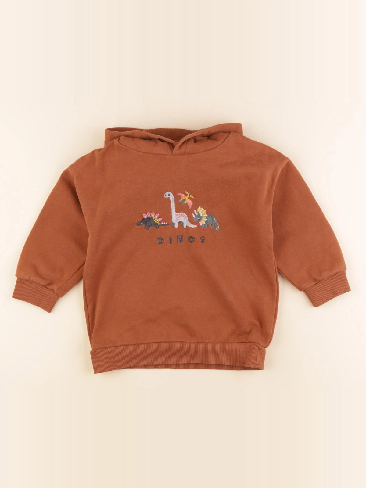 Next - sweat marron - 18/24 mois