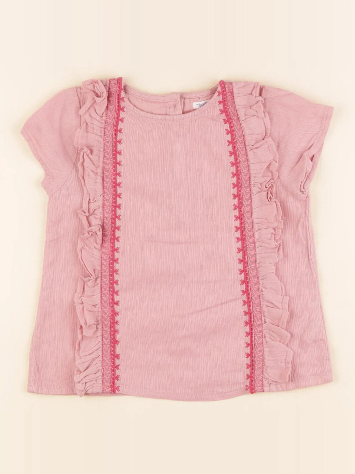 Boutchou - blouse rose - 36 mois