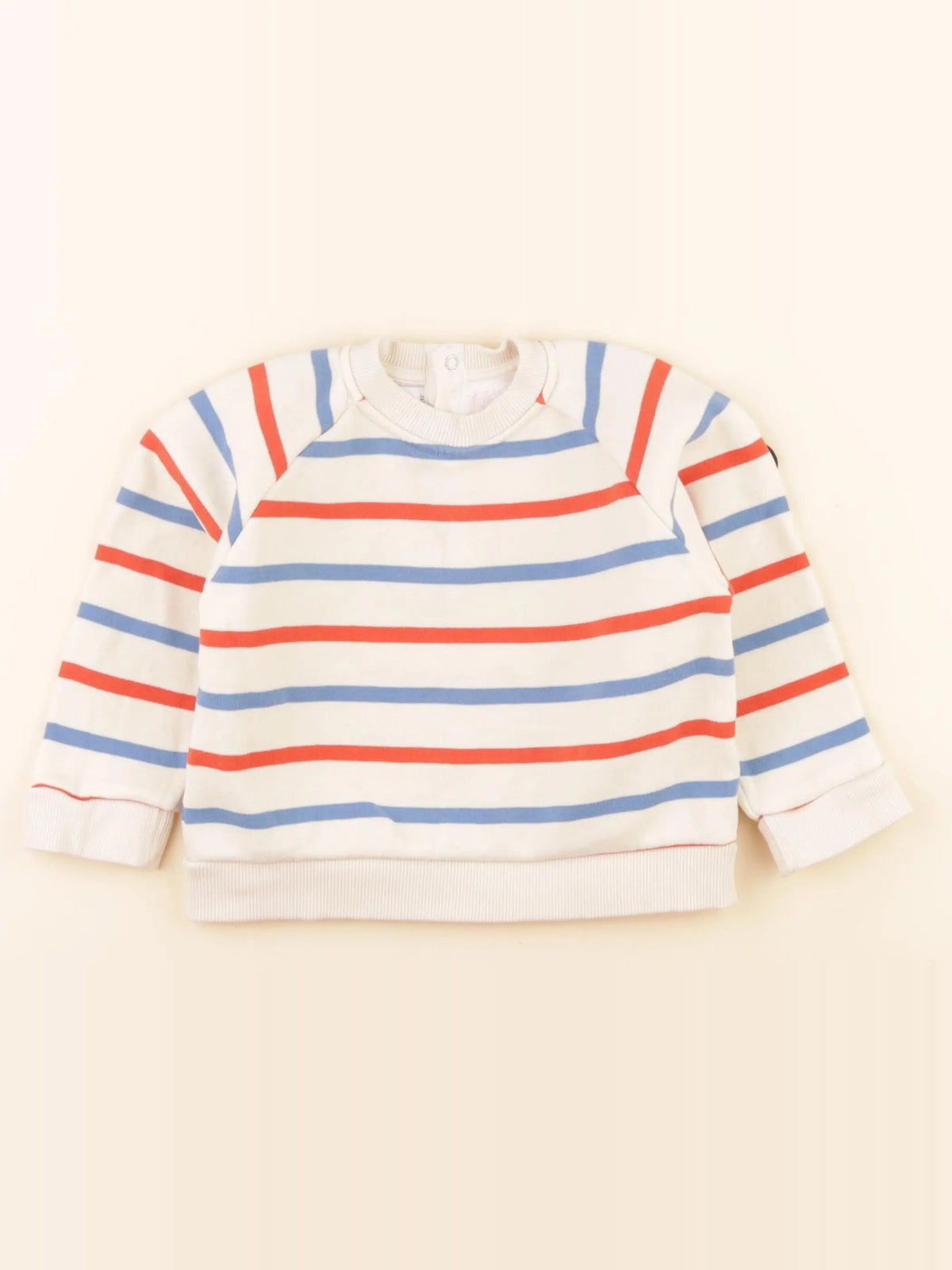 Petit Bateau - sweat multicolore - 24 mois