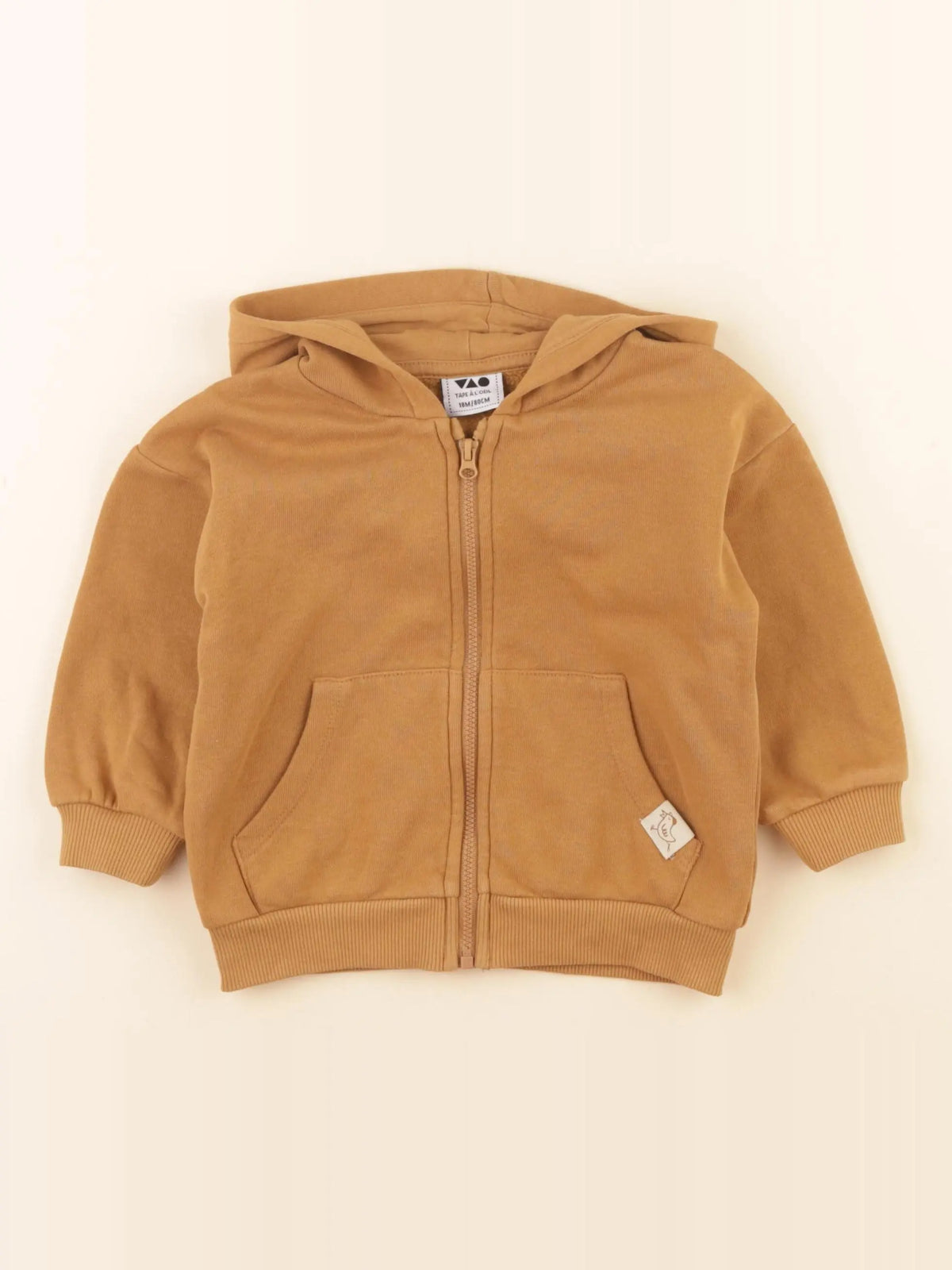 Tape à l'oeil - sweat marron - 18 mois