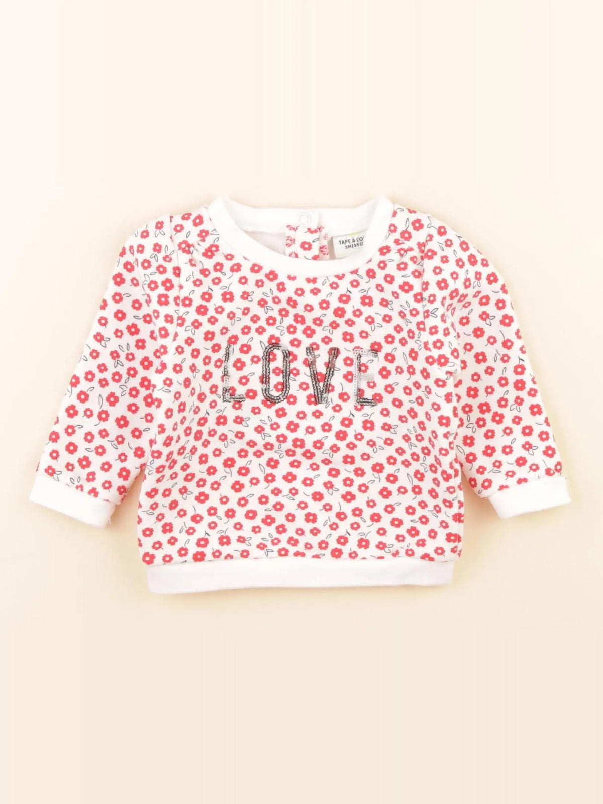 Tape à l'oeil - sweat multicolore - 3 mois