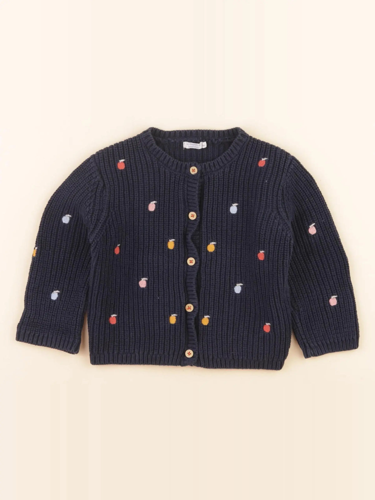 Boutchou - gilet bleu - 18 mois