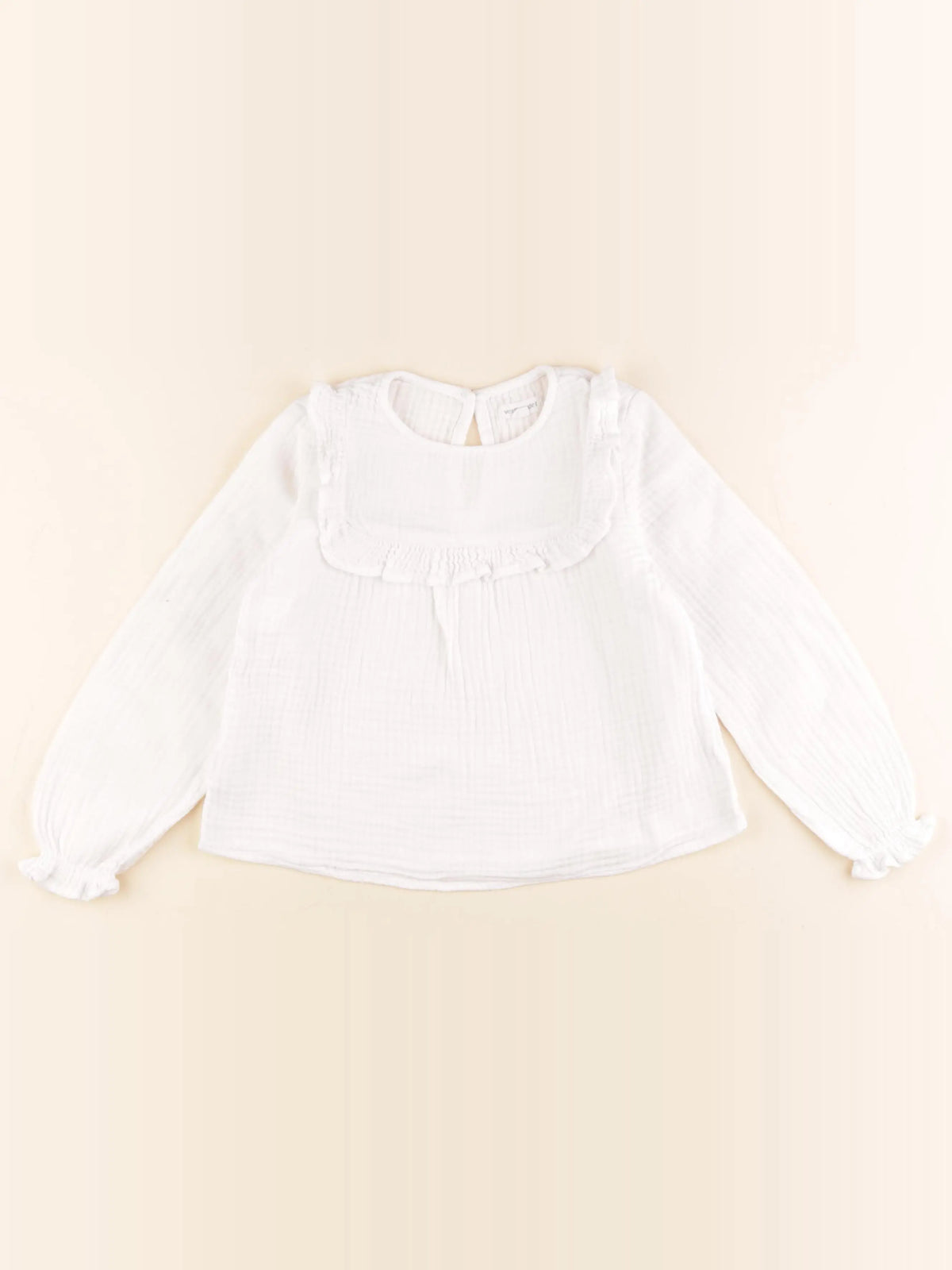 Vertbaudet - blouse blanc - 5 ans
