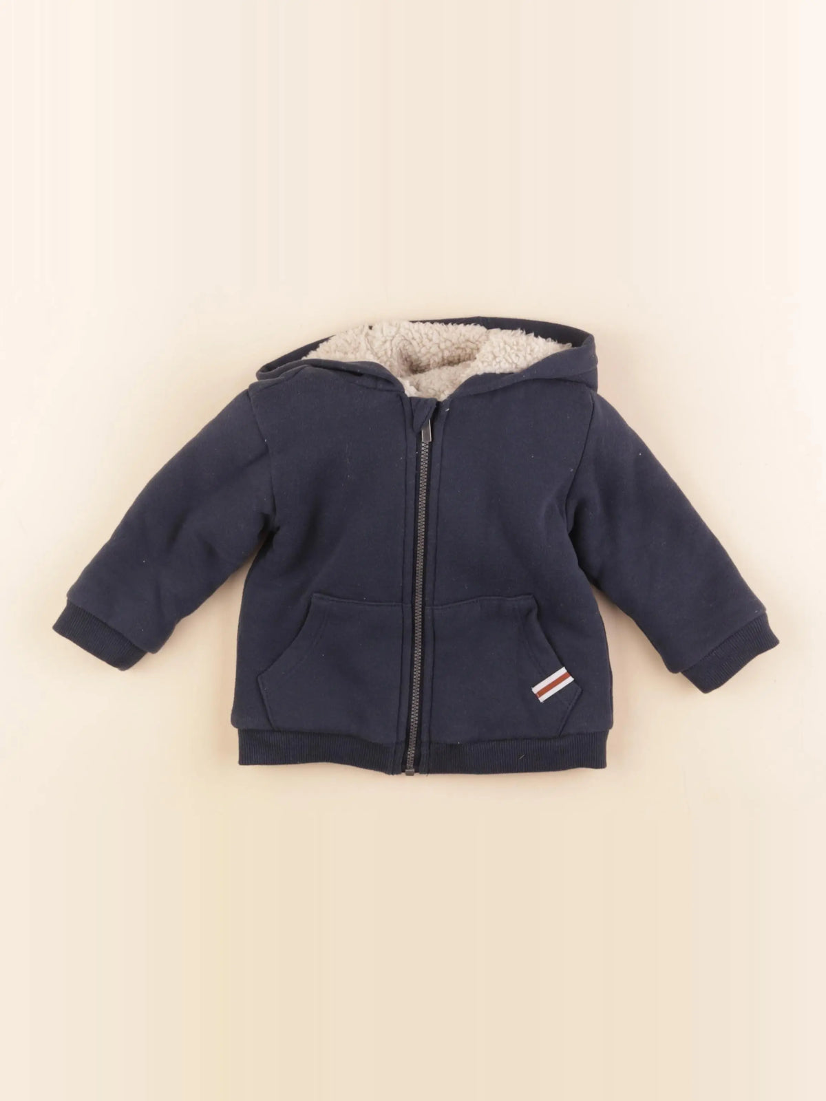 La Redoute - sweat bleu - 9 mois