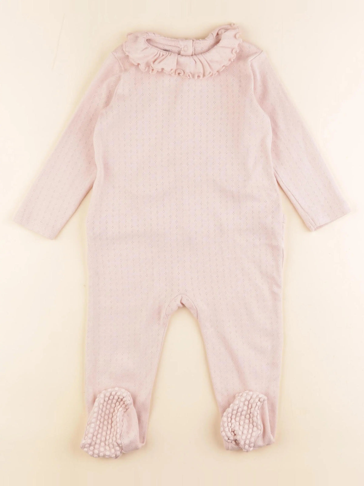 Vertbaudet - pyjama coton rose - 18 mois