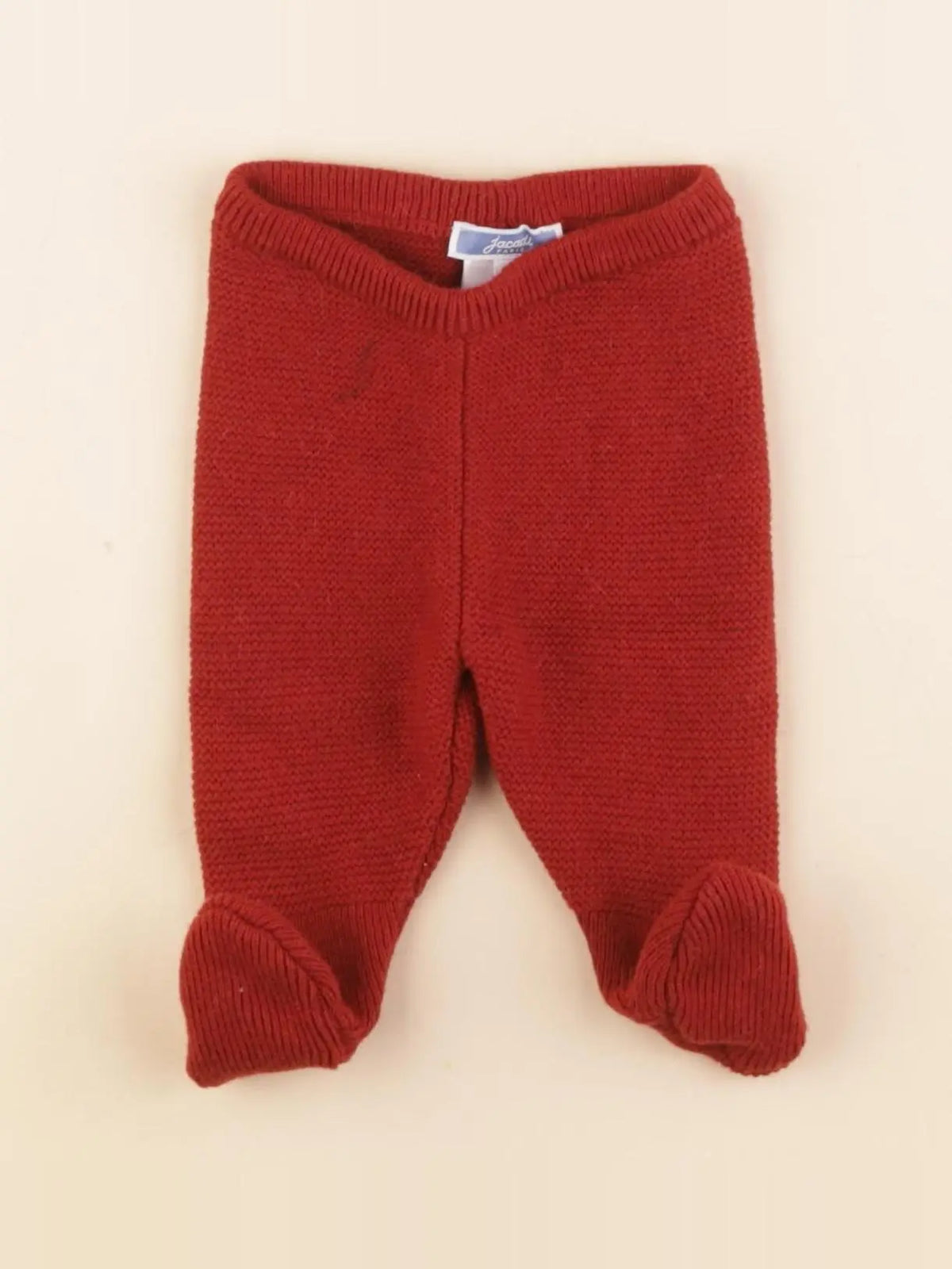 Jacadi - legging rouge - 3 mois