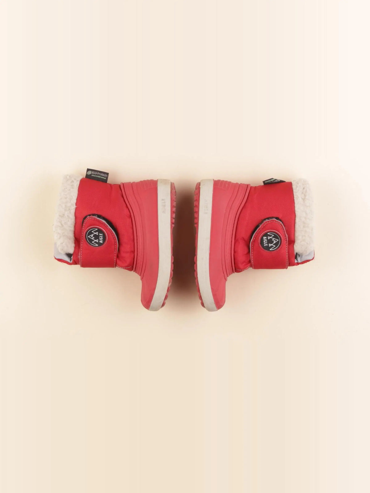Aigle - boots rouge - pointure 25