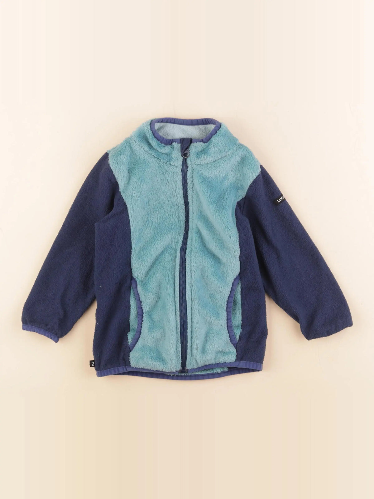 Decathlon ski - polaire bleu - 2/3 ans