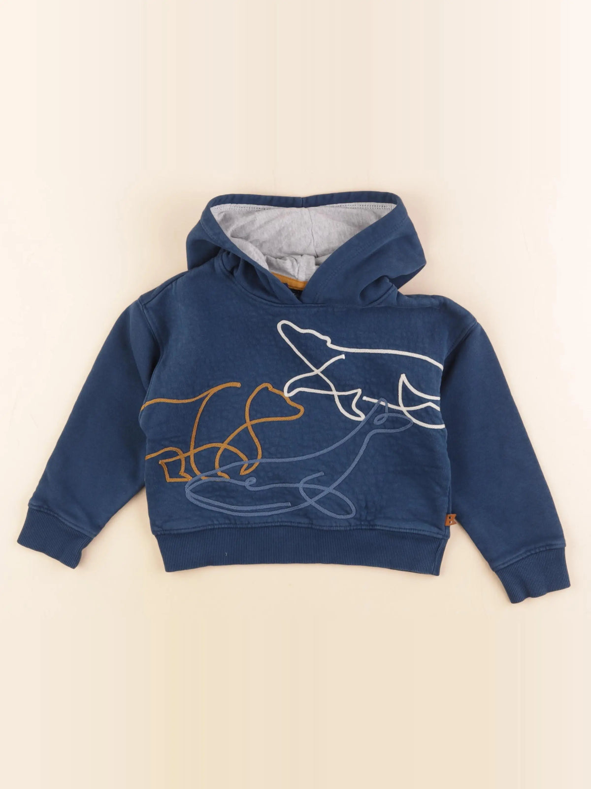 Okaidi - sweat bleu - 3 ans