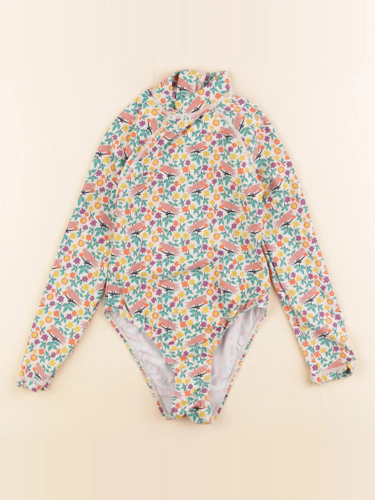 Monoprix - combi de bain multicolore - 5 ans