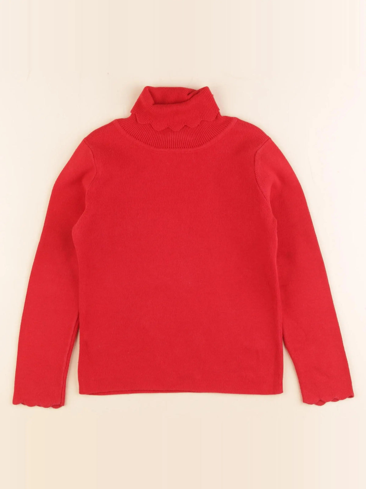 Jacadi - pull rouge - 6 ans