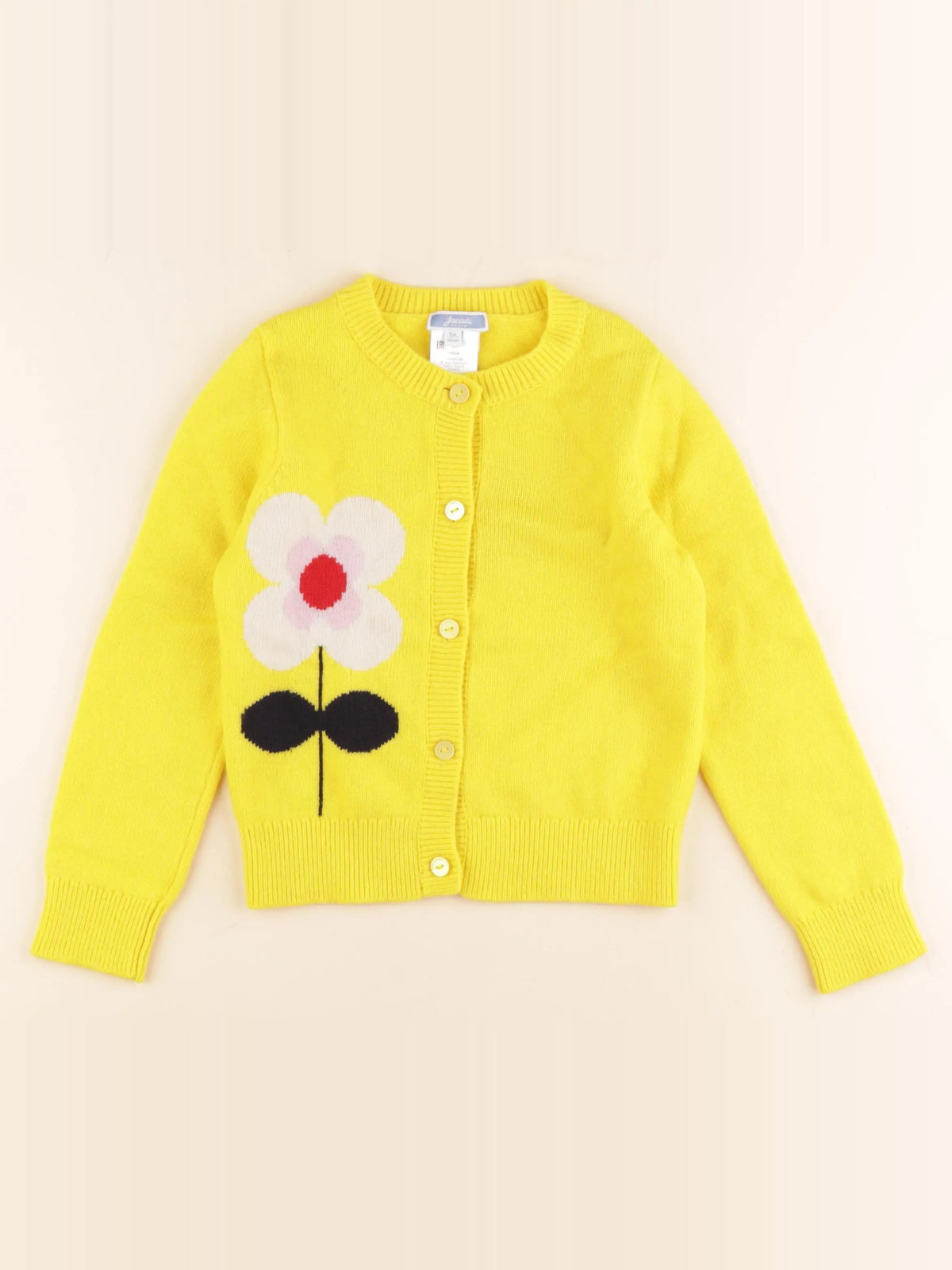 Jacadi - gilet jaune - 6 ans