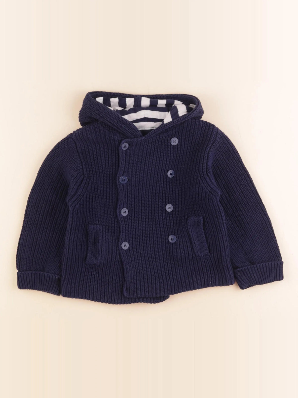 Jacadi - veste bleu - 18 mois