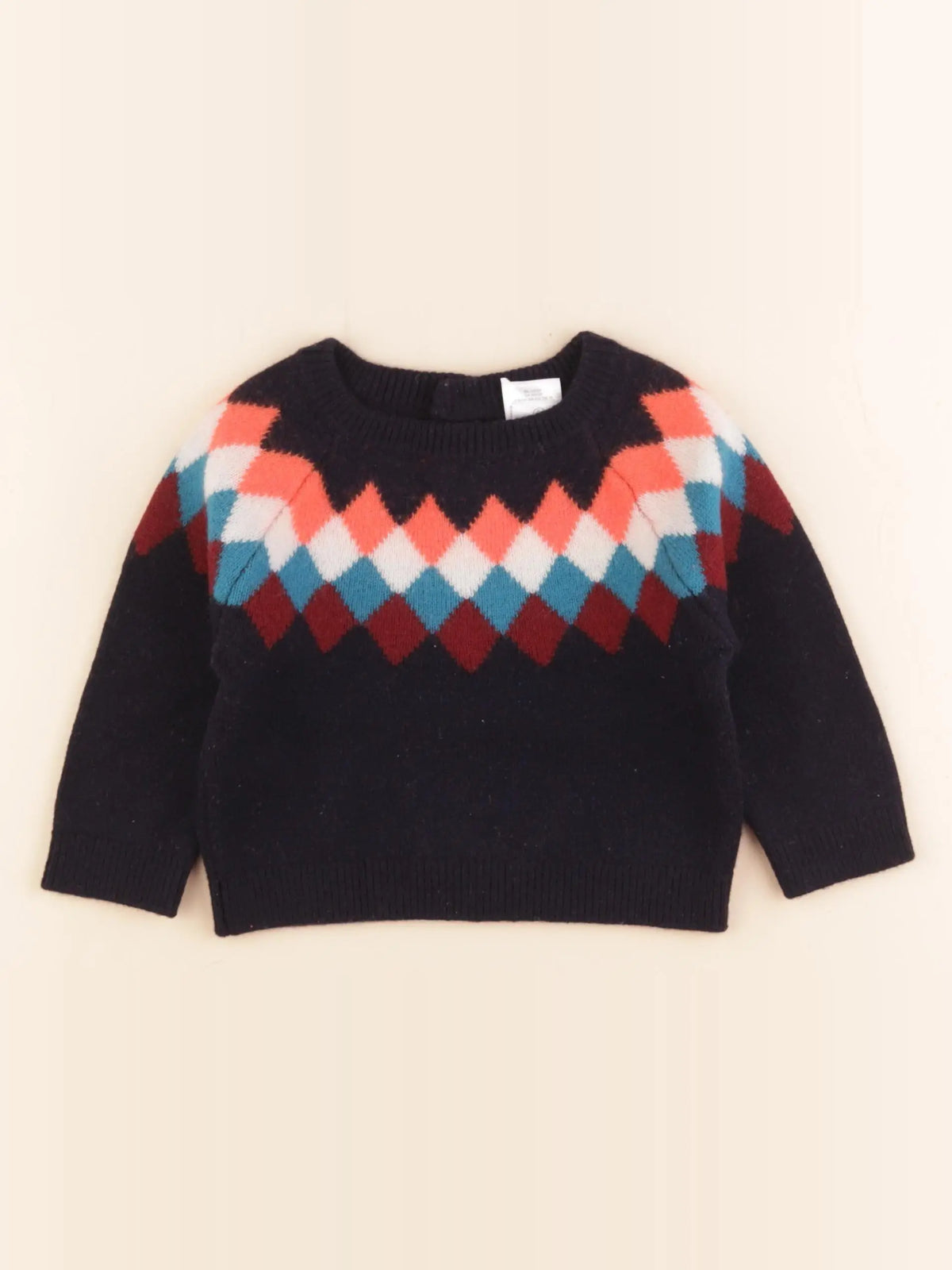 Jacadi - pull multicolore - 18 mois