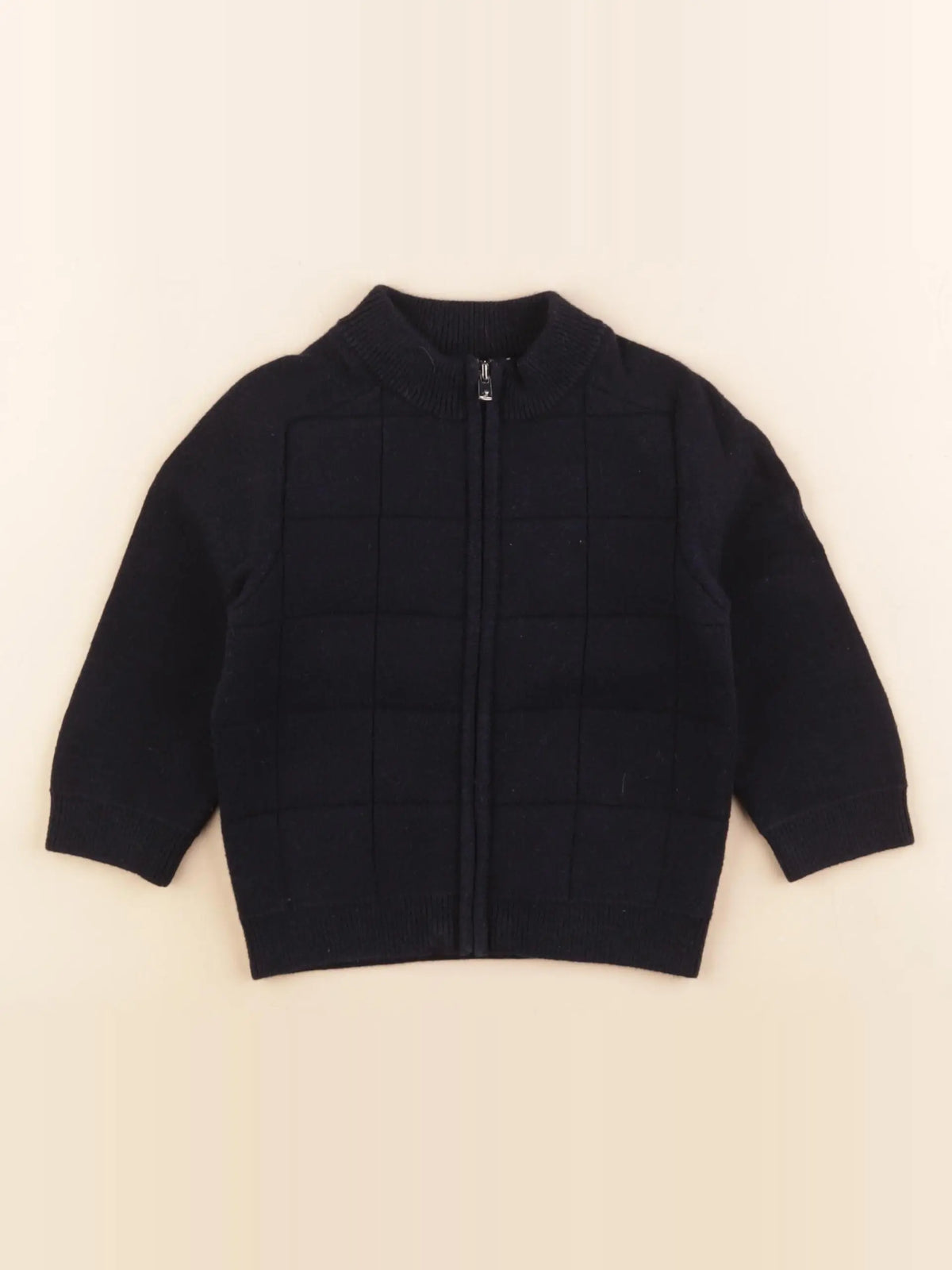 Jacadi - gilet bleu - 18 mois