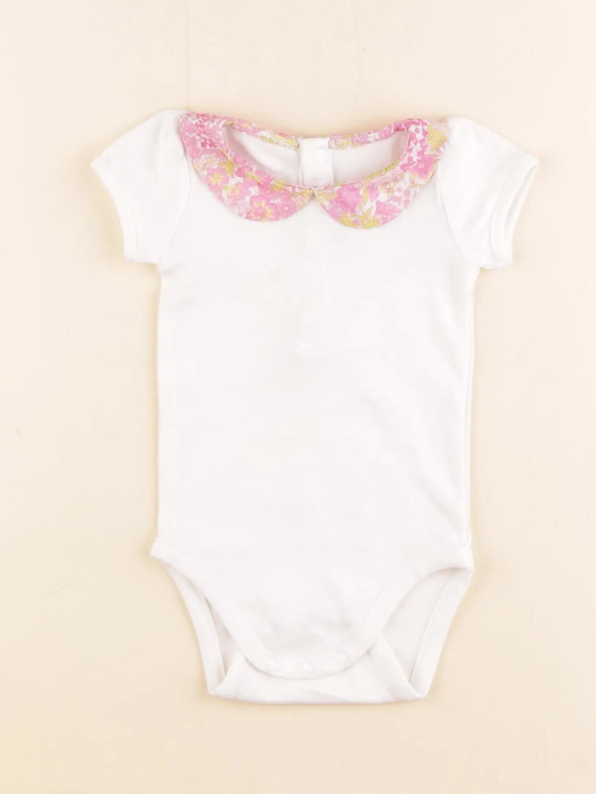 Jacadi - body liberty blanc - 6 mois