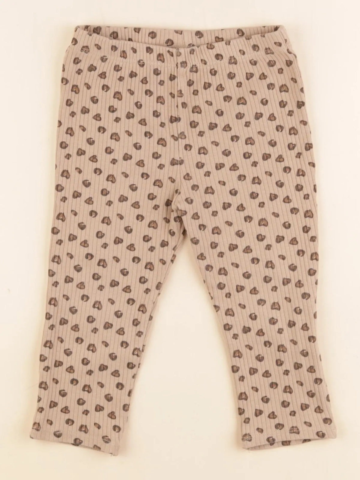Vertbaudet - legging marron - 24 mois