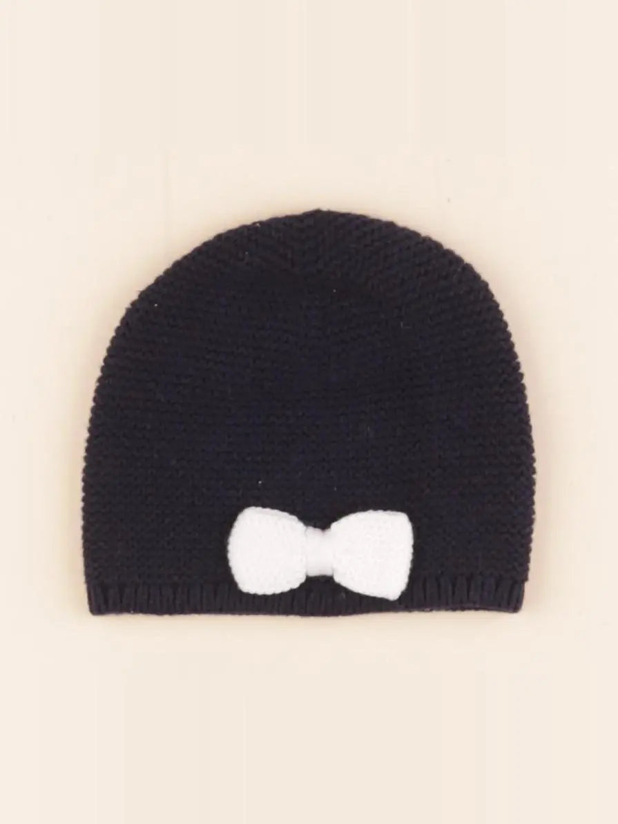 Jacadi - bonnet bleu - 3/6 mois