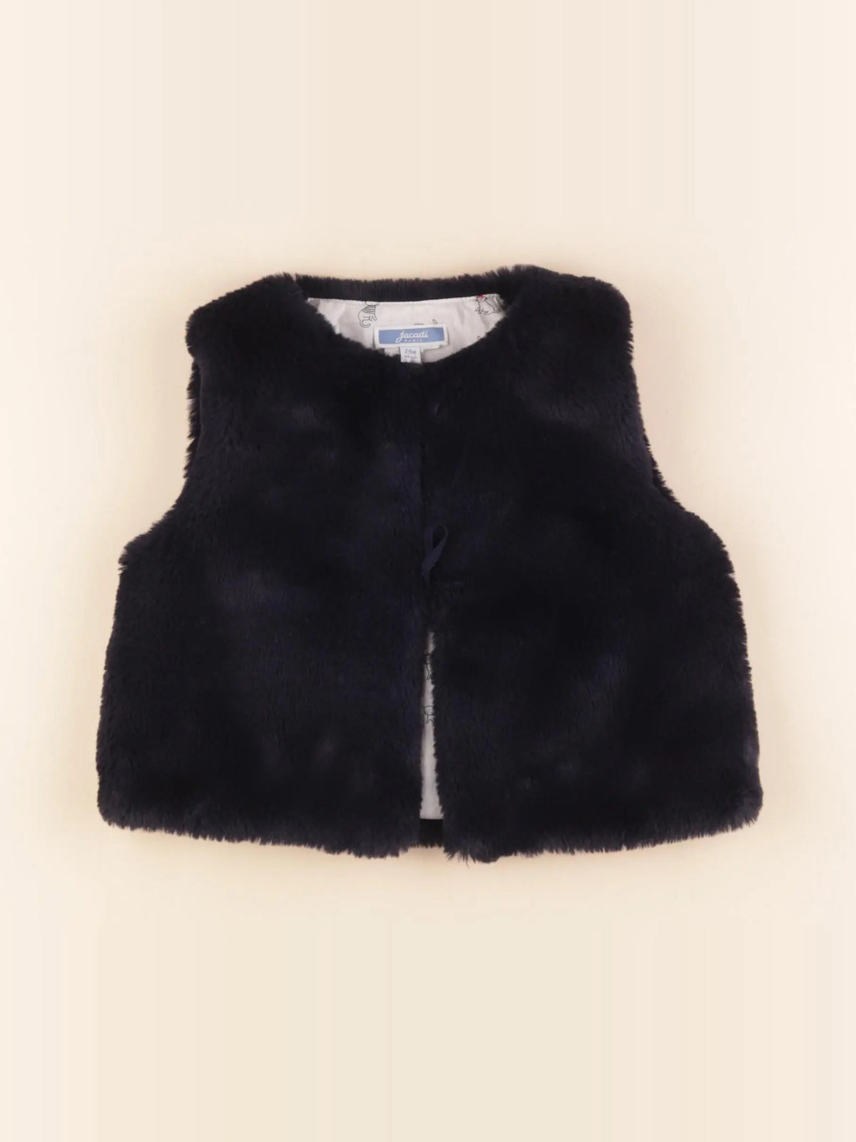 Jacadi - gilet bleu - 24 mois