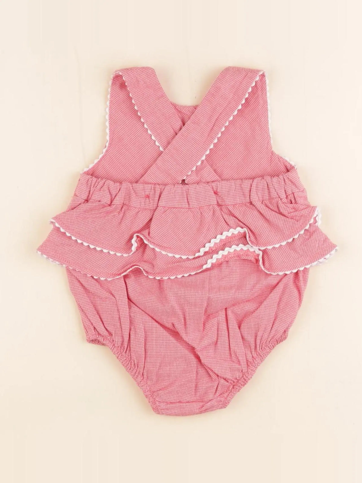 Jacadi - combinaison rouge - 3 mois