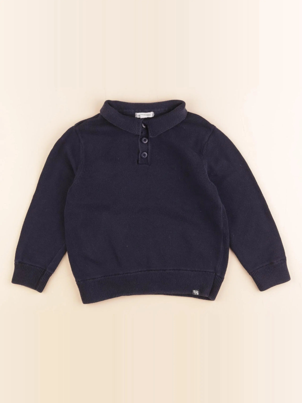 Vertbaudet - pull bleu - 5 ans