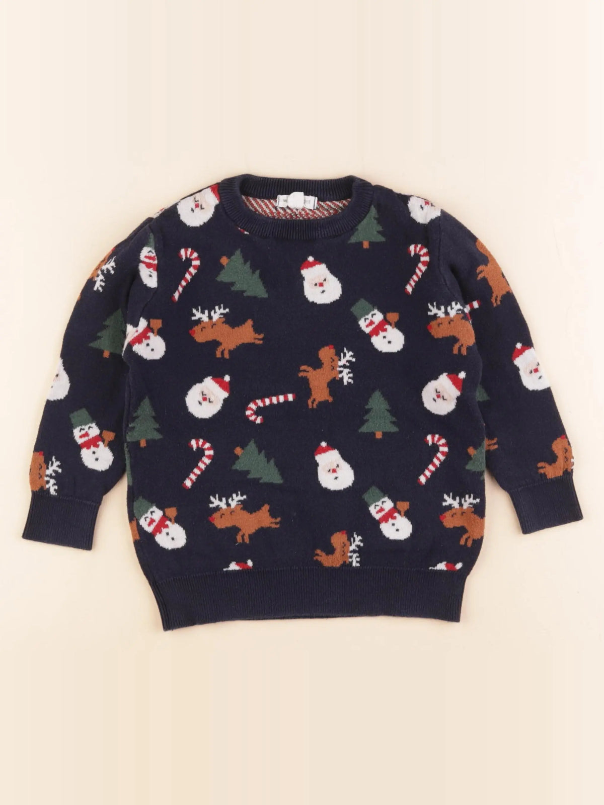 Vertbaudet - pull bleu - 4 ans