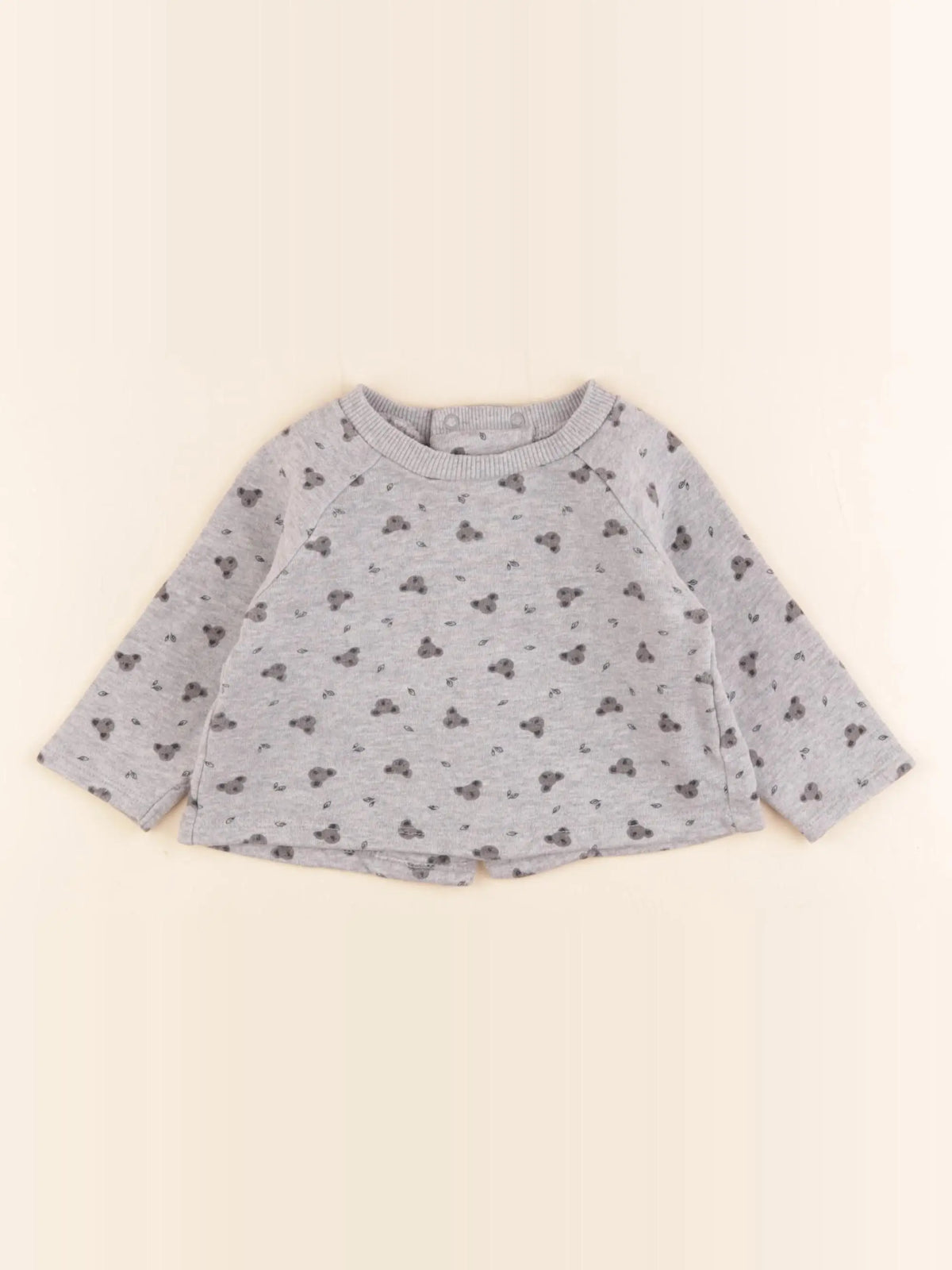 Boutchou - sweat gris - 9 mois