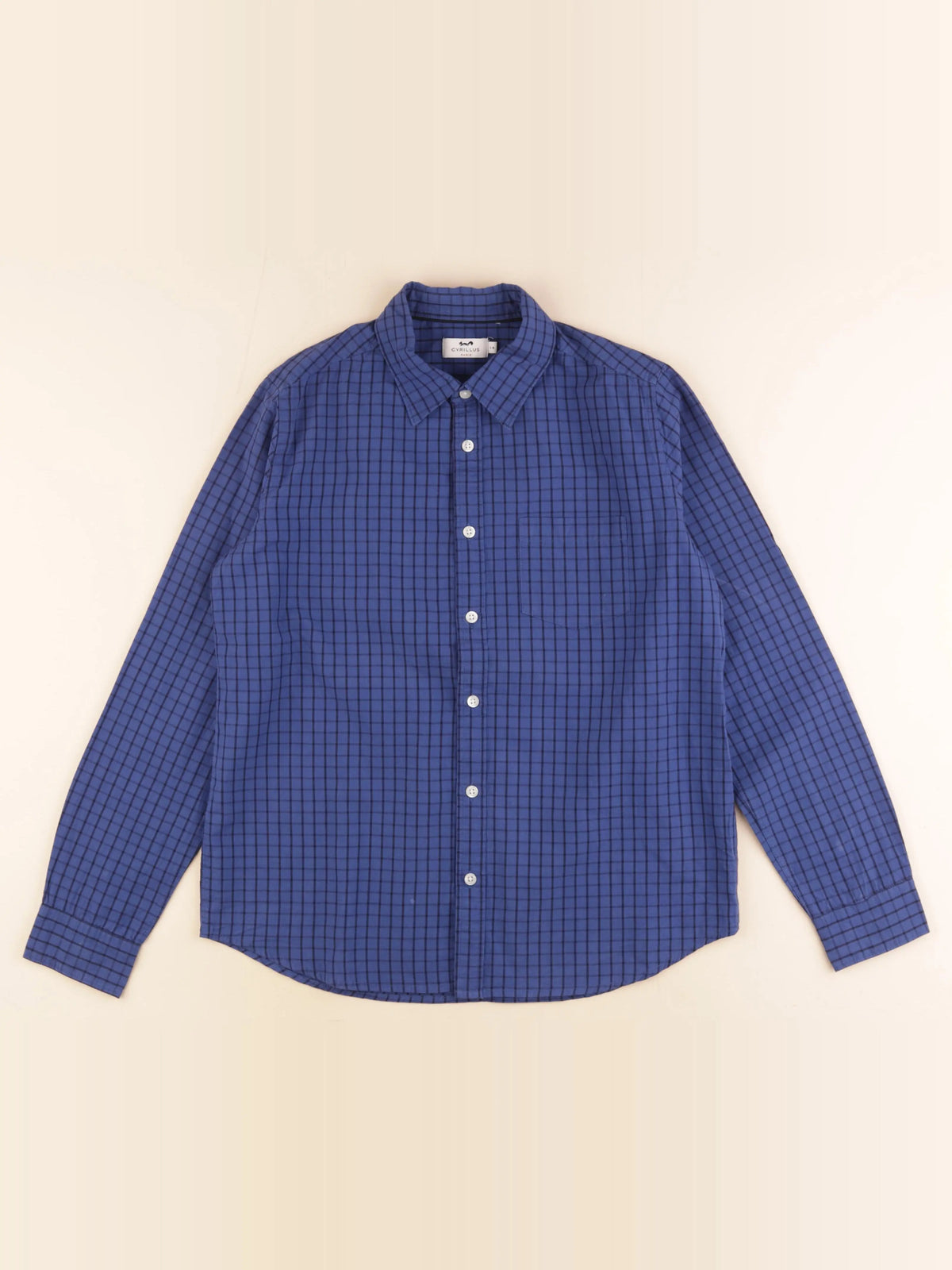 Cyrillus - chemise bleu - 14 ans