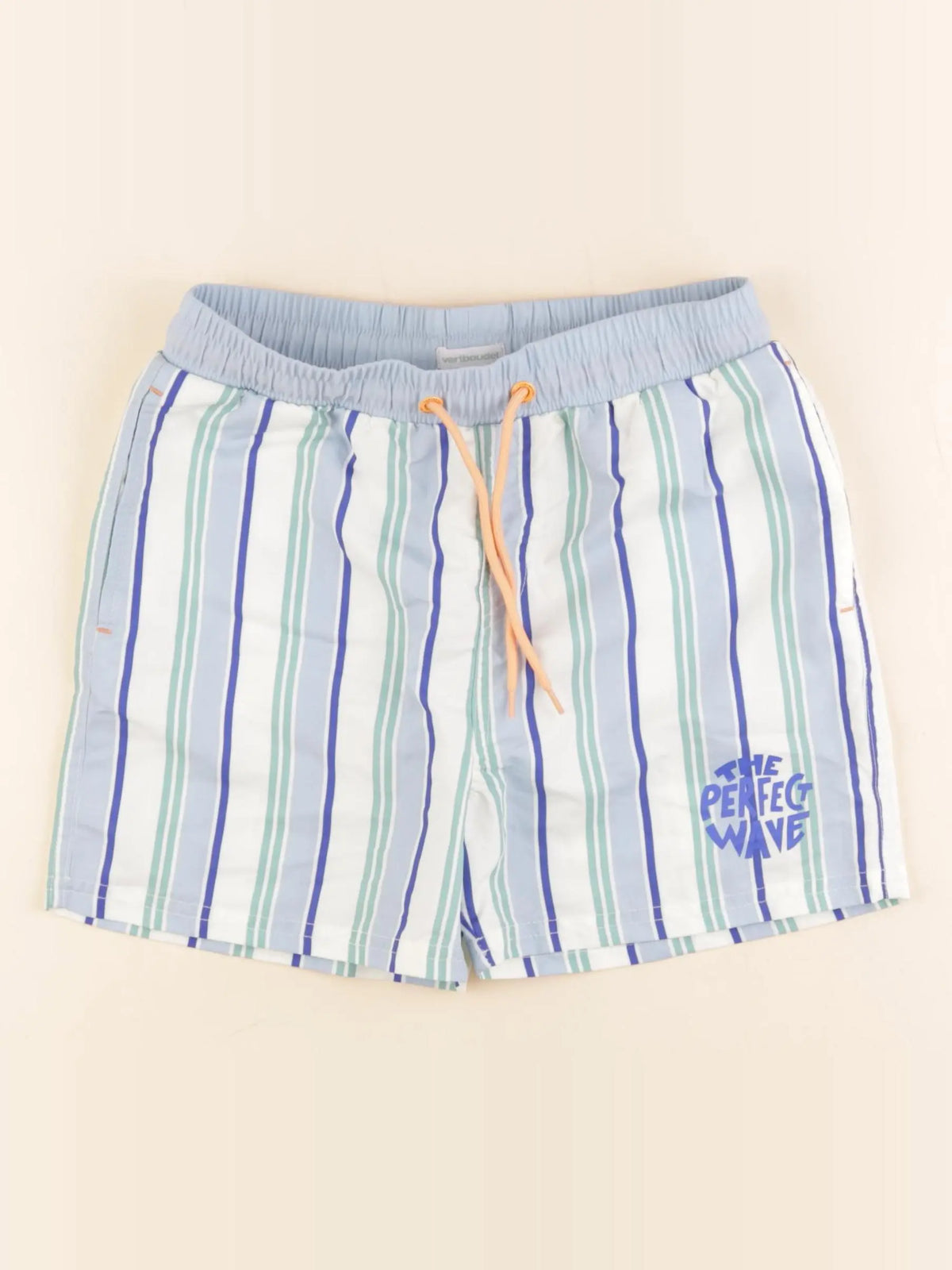 Vertbaudet - maillot de bain bleu - 10 ans