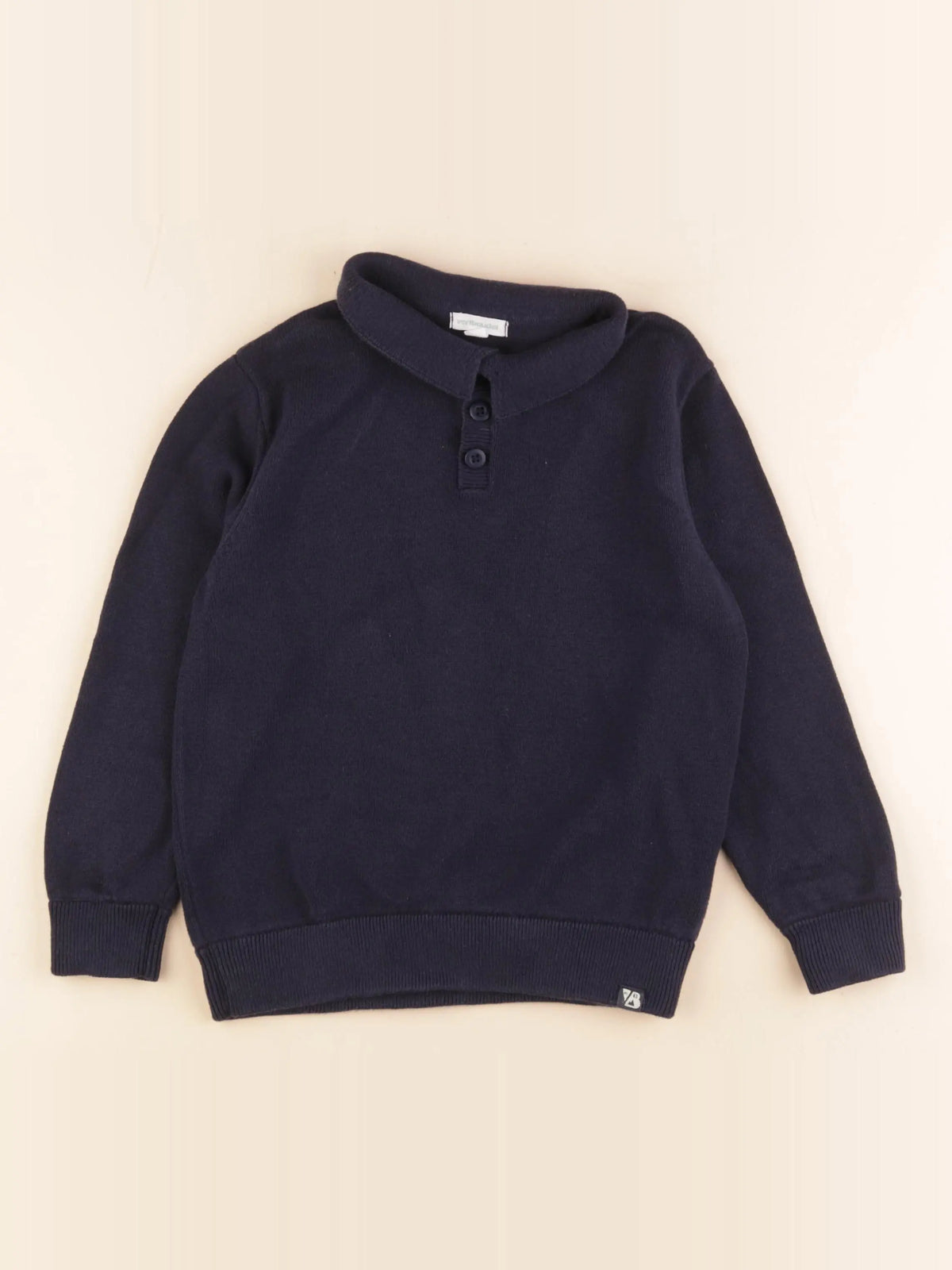 Vertbaudet - pull bleu - 8 ans