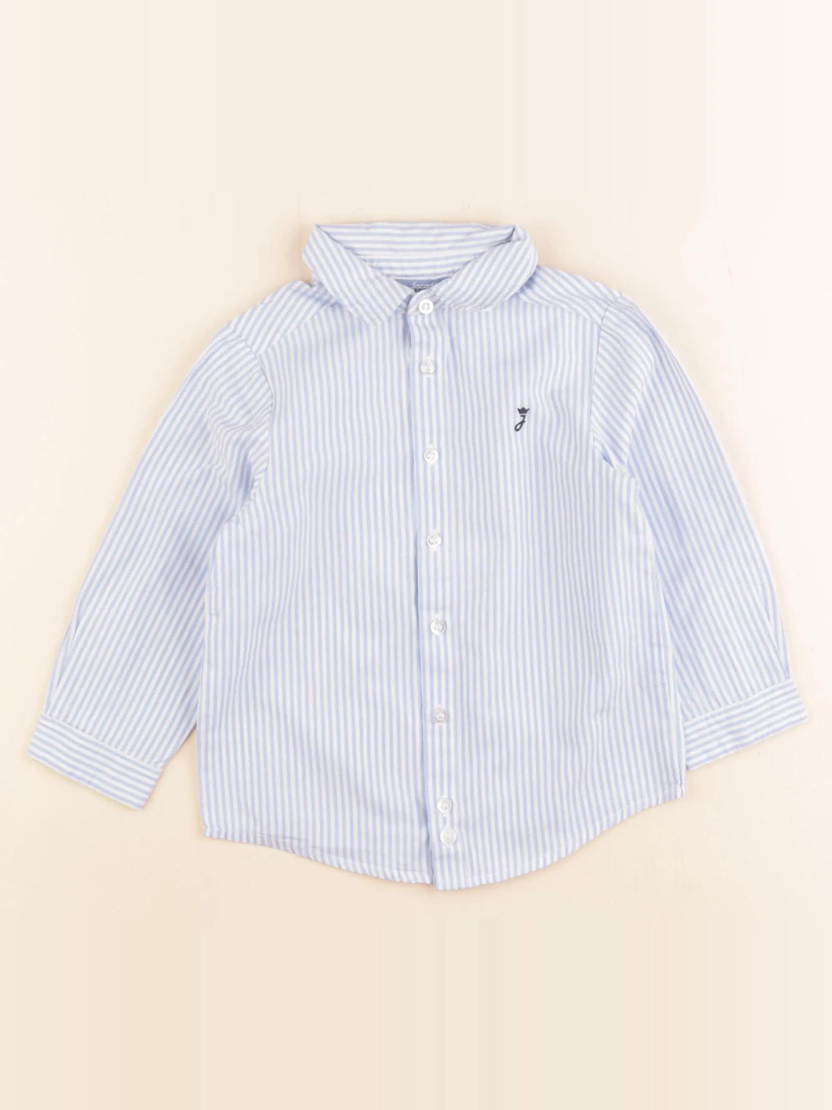 Jacadi - chemise bleu - 24 mois