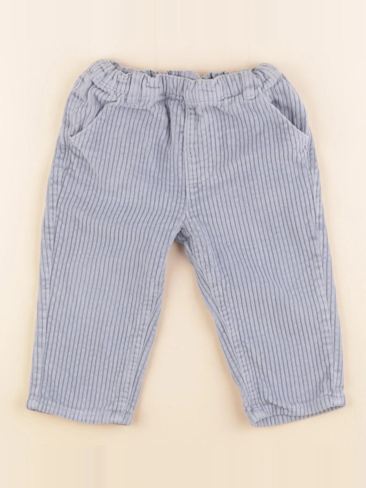 Tape à l'oeil - pantalon bleu - 12 mois