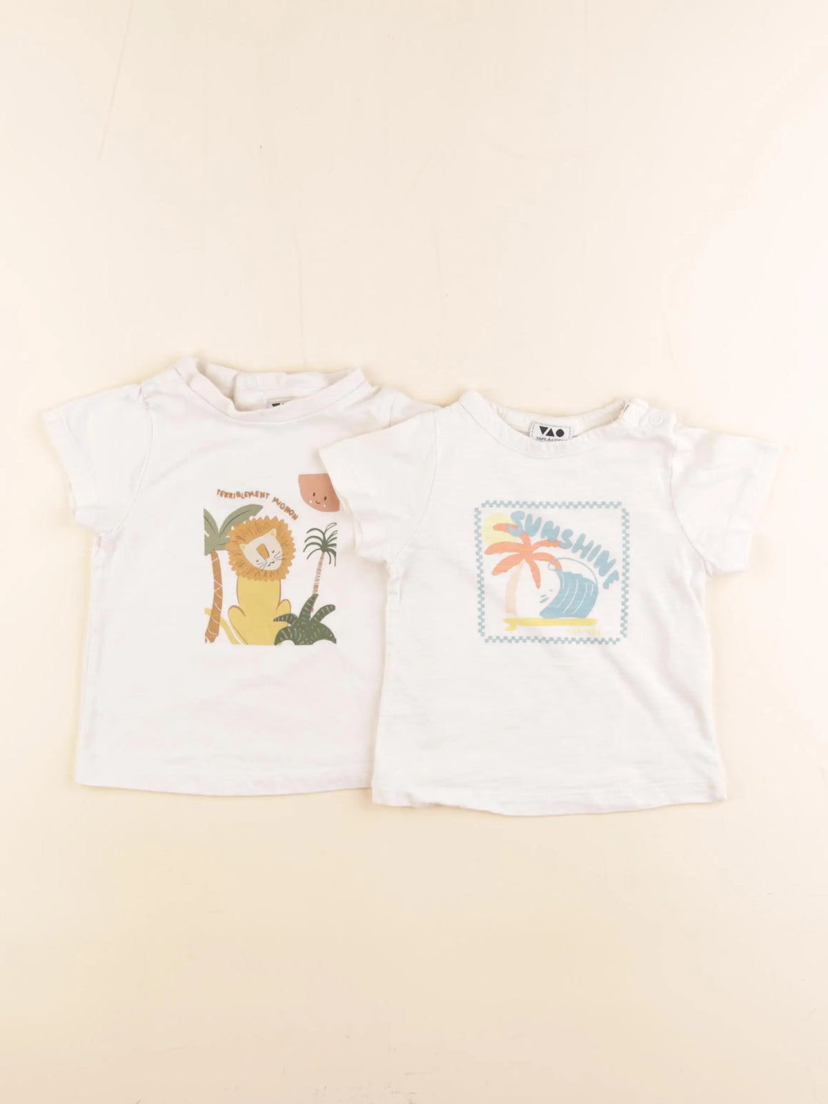 Tape à l'oeil - tee-shirt blanc - 9 mois