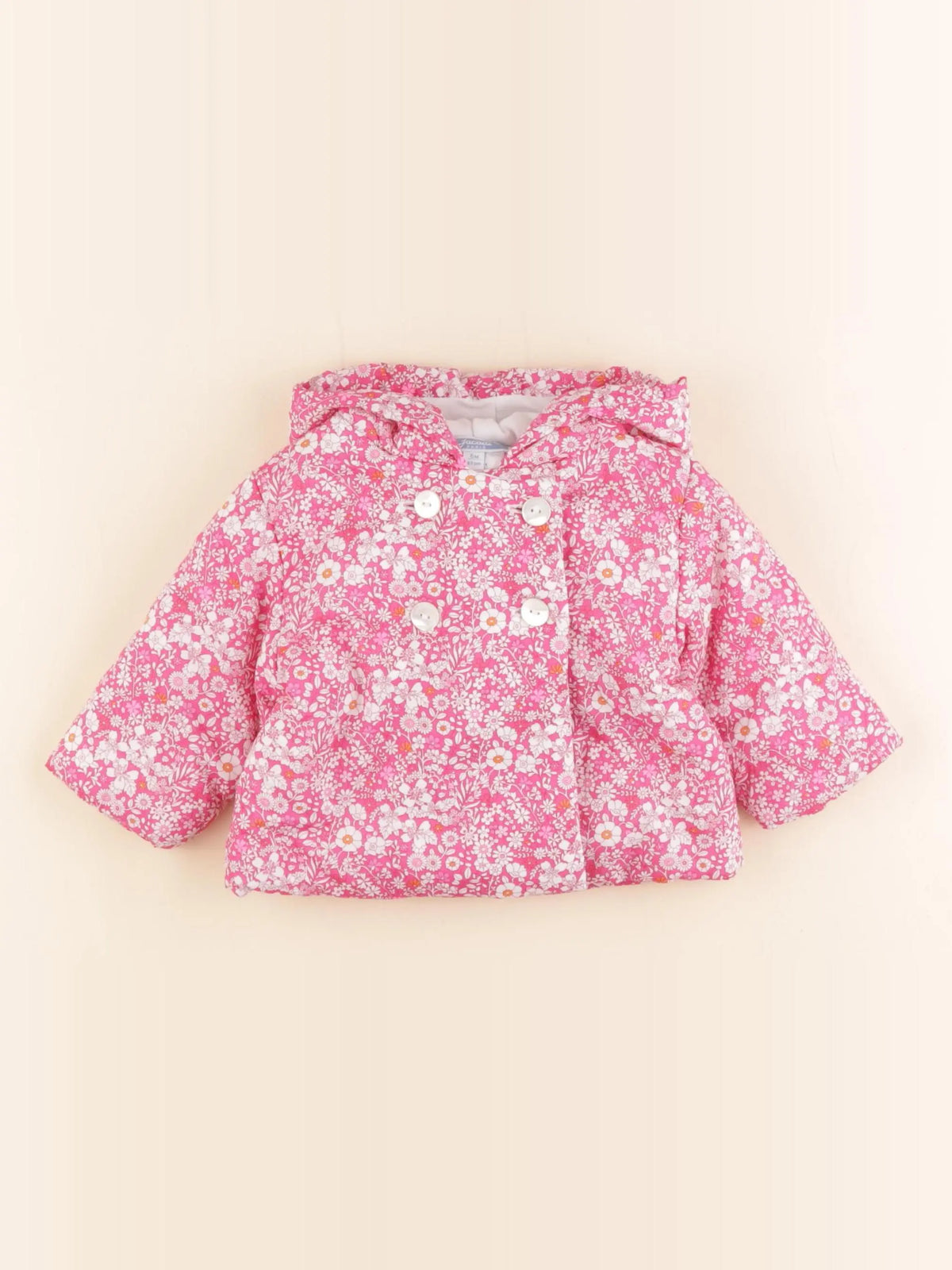 Jacadi - veste rose - 6 mois