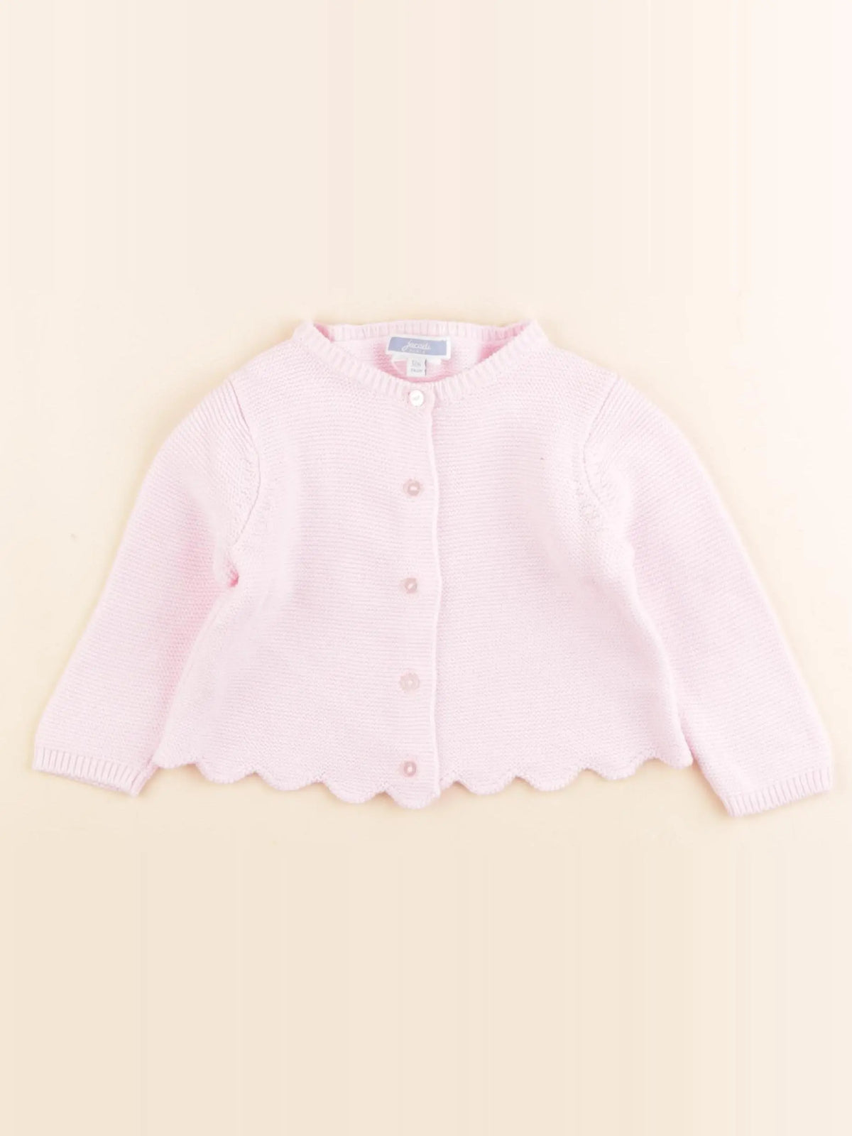 Jacadi - gilet rose - 12 mois