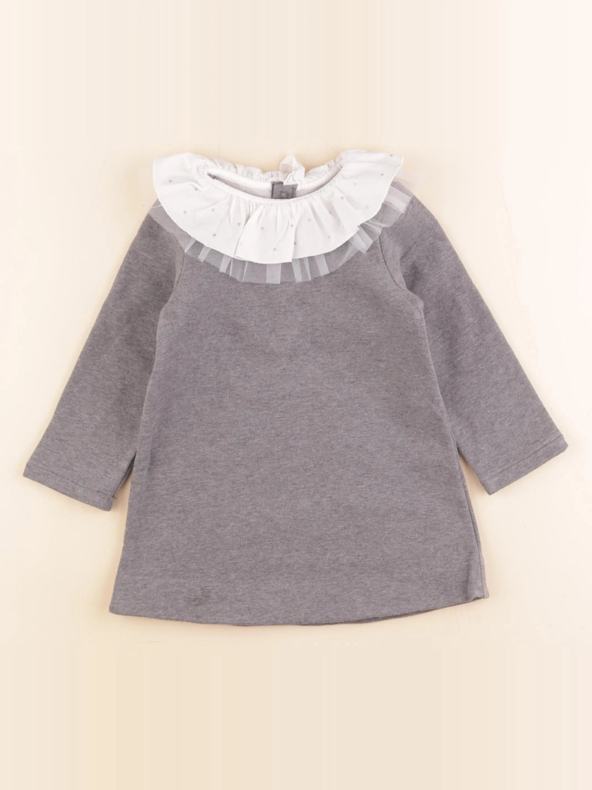 Jacadi - robe gris - 24 mois