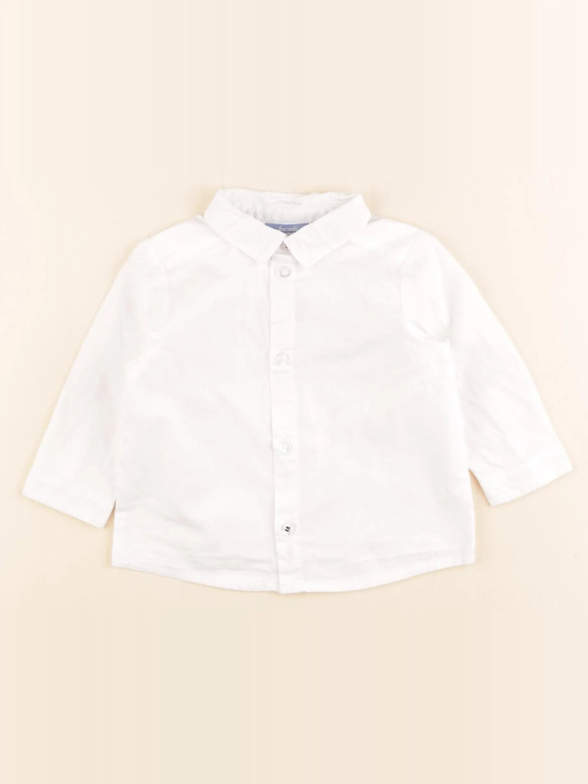 Jacadi - chemise blanc - 6 mois