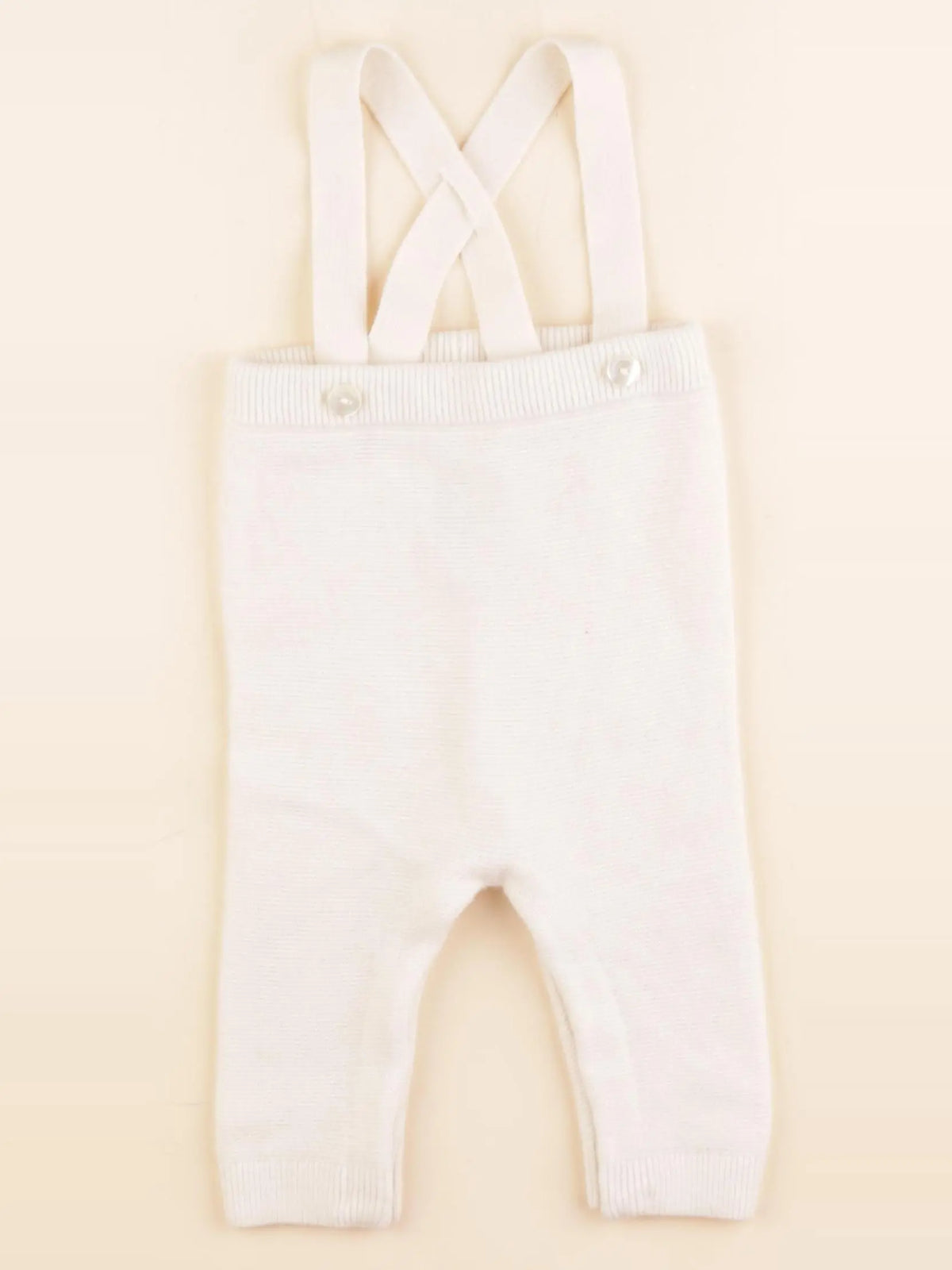 Jacadi - salopette beige - 6 mois
