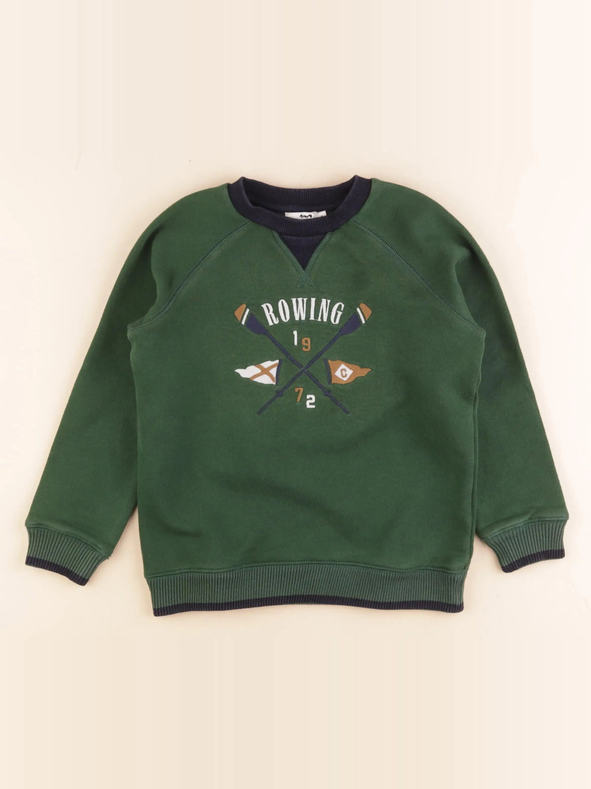 Cyrillus - sweat vert - 6 ans
