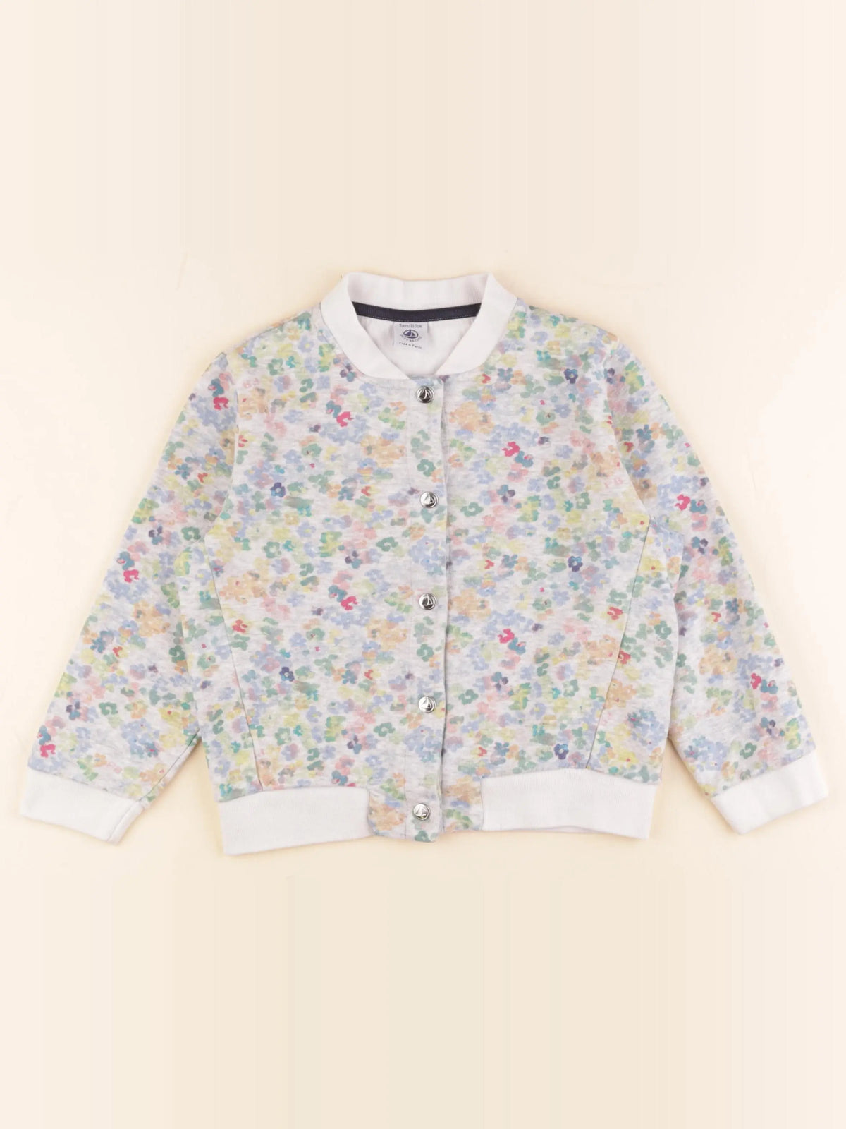 Petit Bateau - sweat multicolore - 5 ans