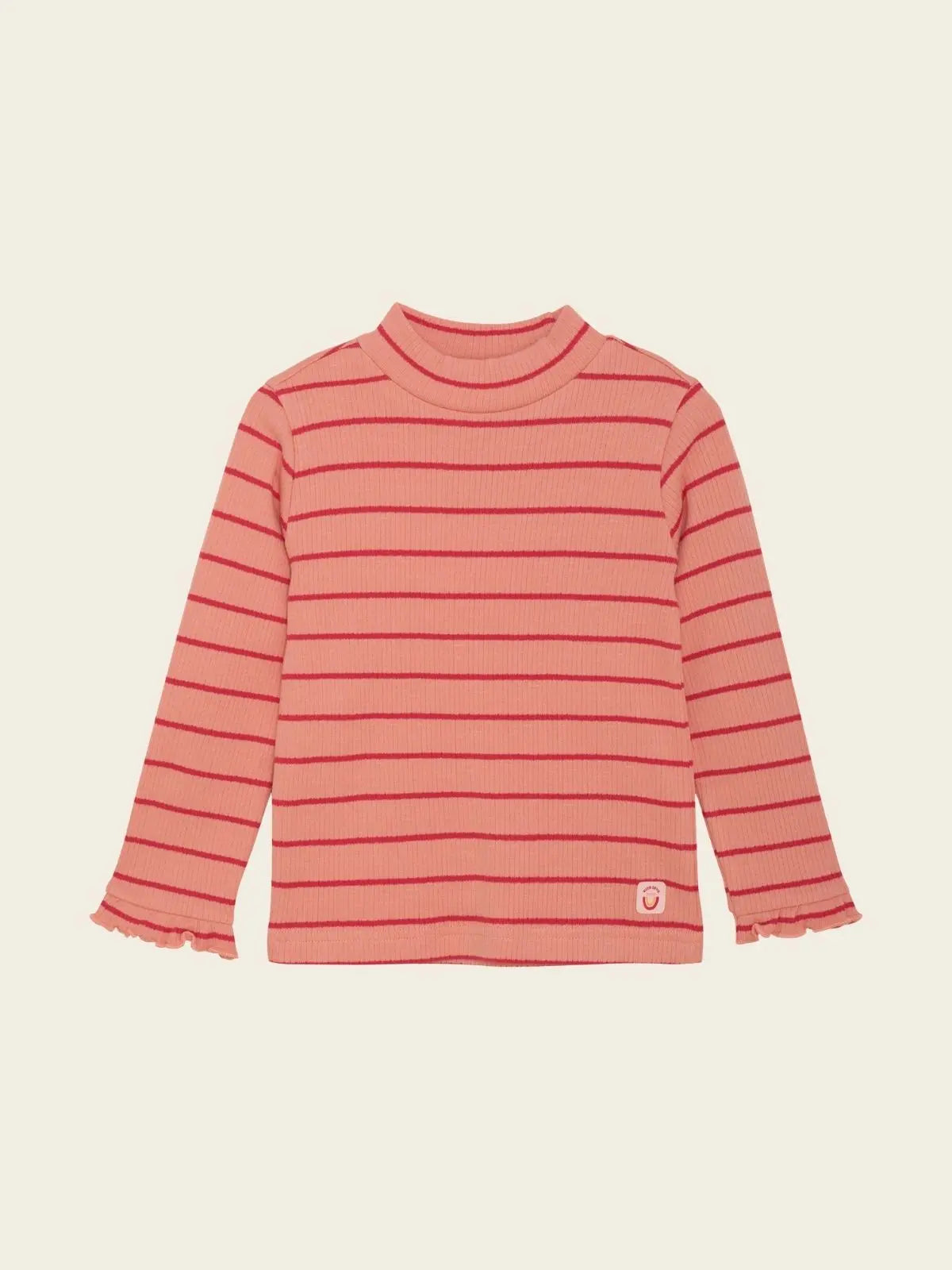 Sous-pull rayé orange, rouge