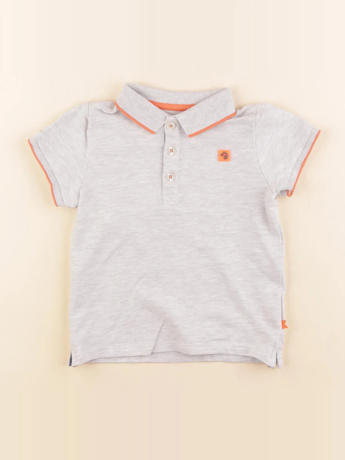 Cadet Rousselle - polo gris - 3 ans