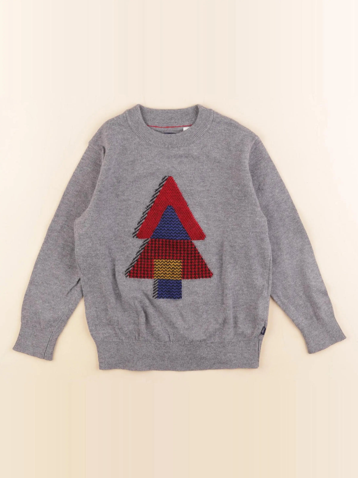 Okaidi - pull gris - 4 ans