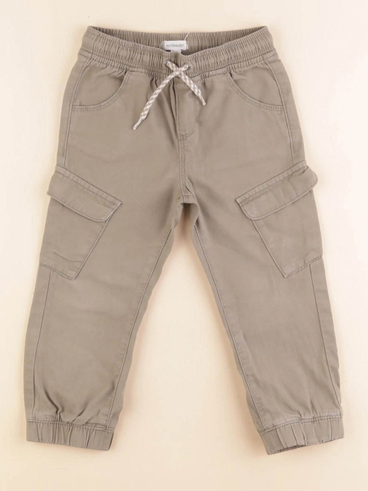 Vertbaudet - pantalon vert - 36 mois