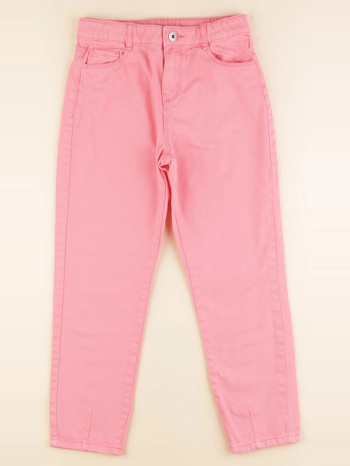 Okaidi - pantalon rose fluo - 9 ans