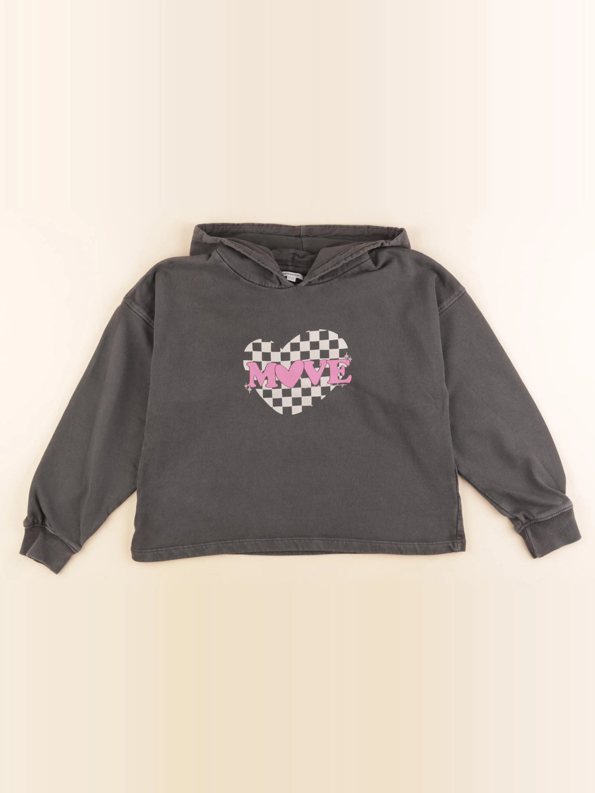 Vertbaudet - sweat gris - 10 ans