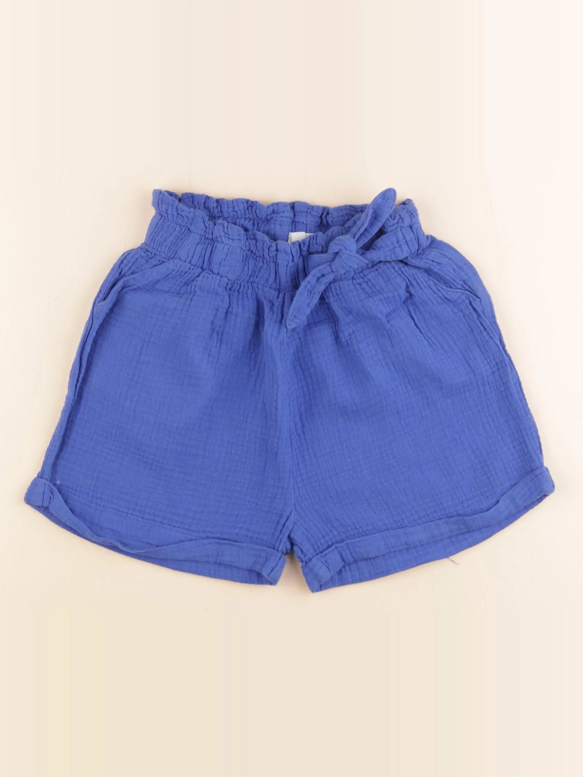 Vertbaudet - short bleu - 10 ans