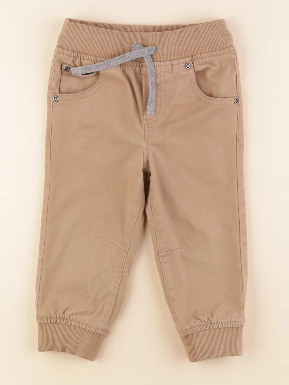 Vertbaudet - pantalon beige - 2 ans